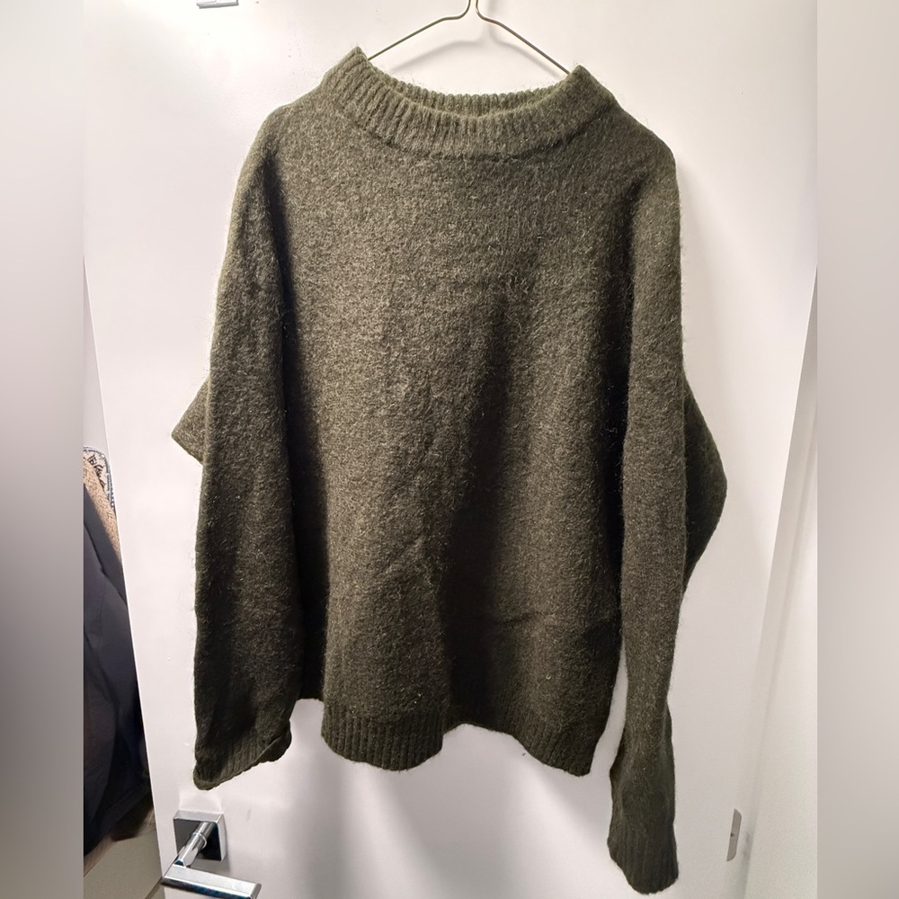 Tiger of Sweden Olive Green Women's chunky Sweater